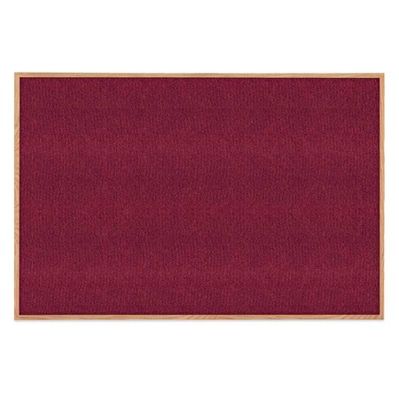 United Visual Products Sliding Door Indoor Enclosed Corkboard, 6 UV9002ACSH-SATIN-CINNABA
